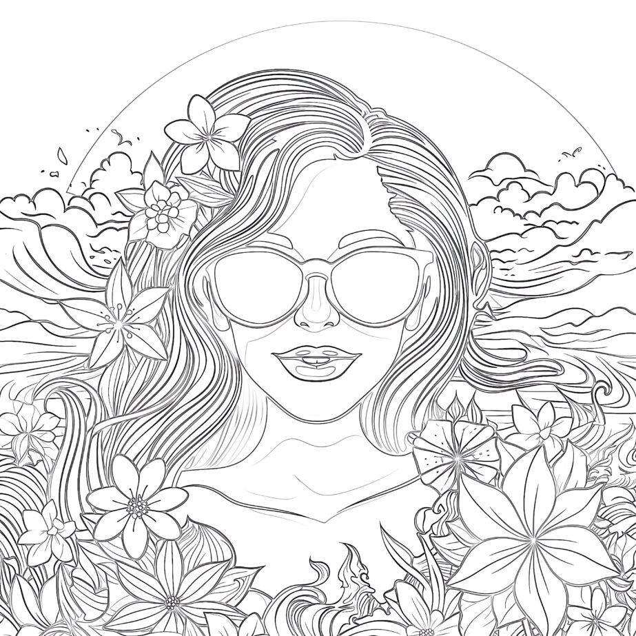 Best 45 Coloring Pages Summer Adult Ideas 10