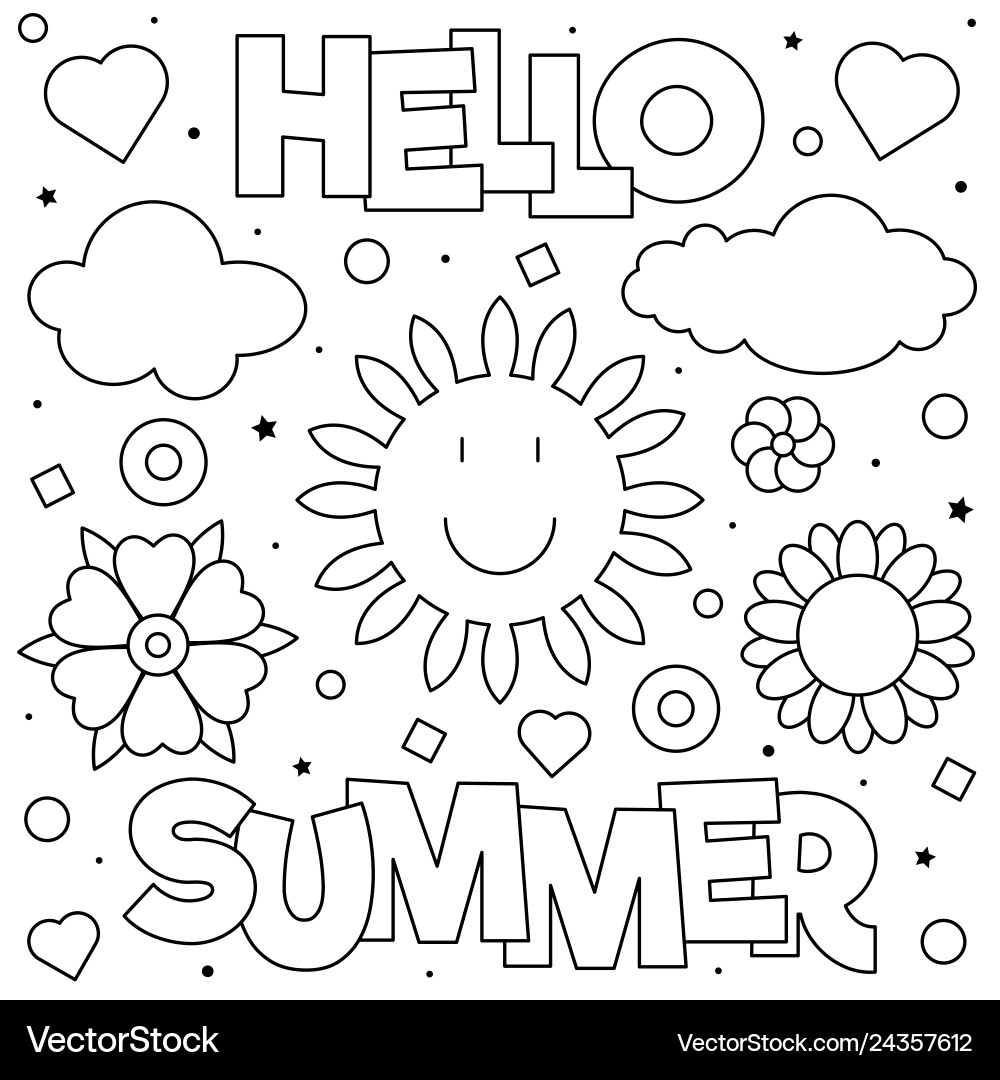 Best 45 Coloring Pages Summer Adult Ideas 15