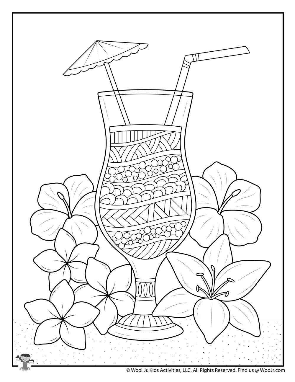 Best 45 Coloring Pages Summer Adult Ideas 39