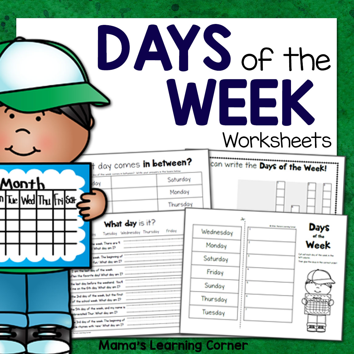 Best 45 Days Of The Week Worksheets Ideas 3