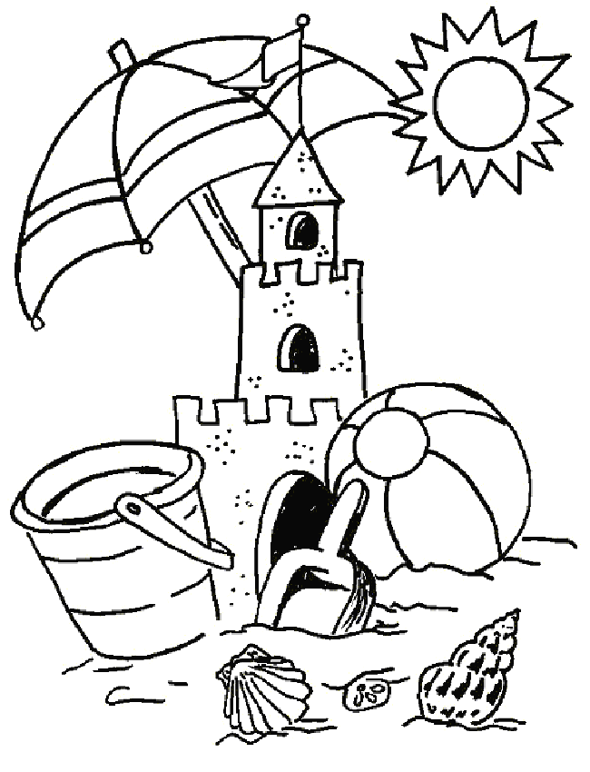 Best 45 Summer Holiday Coloring Pages Ideas 26