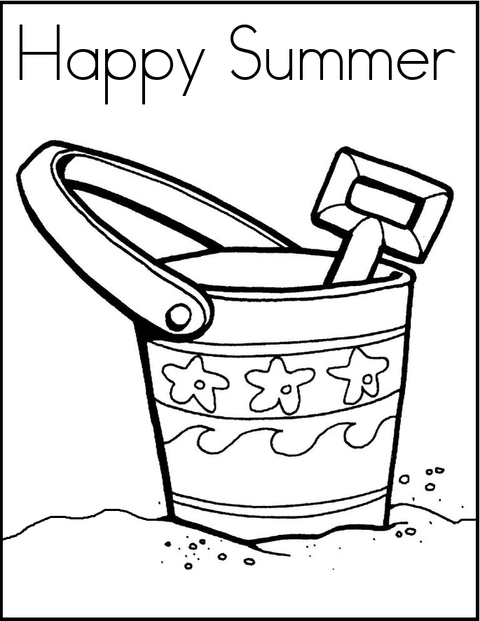 Best 45 Summer Holiday Coloring Pages Ideas 27