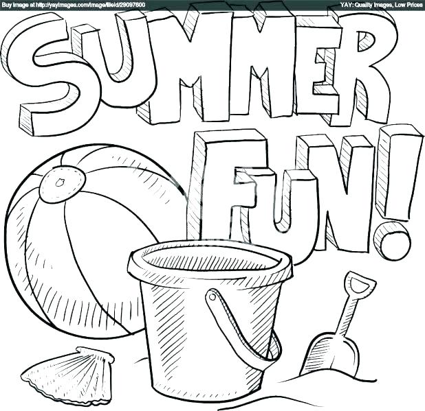 Best 45 Summer Holiday Coloring Pages Ideas 3