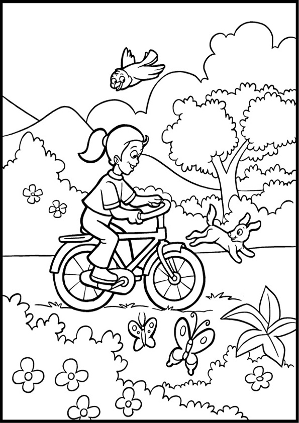 Best 45 Summer Holiday Coloring Pages Ideas 42