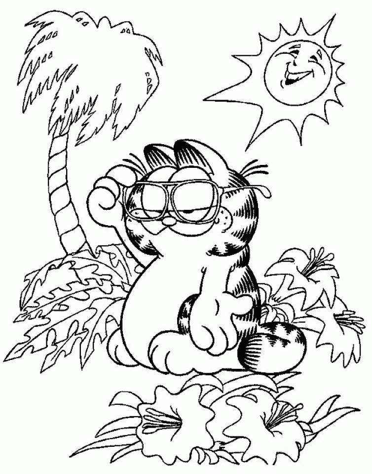 Best 45 Summer Holiday Coloring Pages Ideas 44