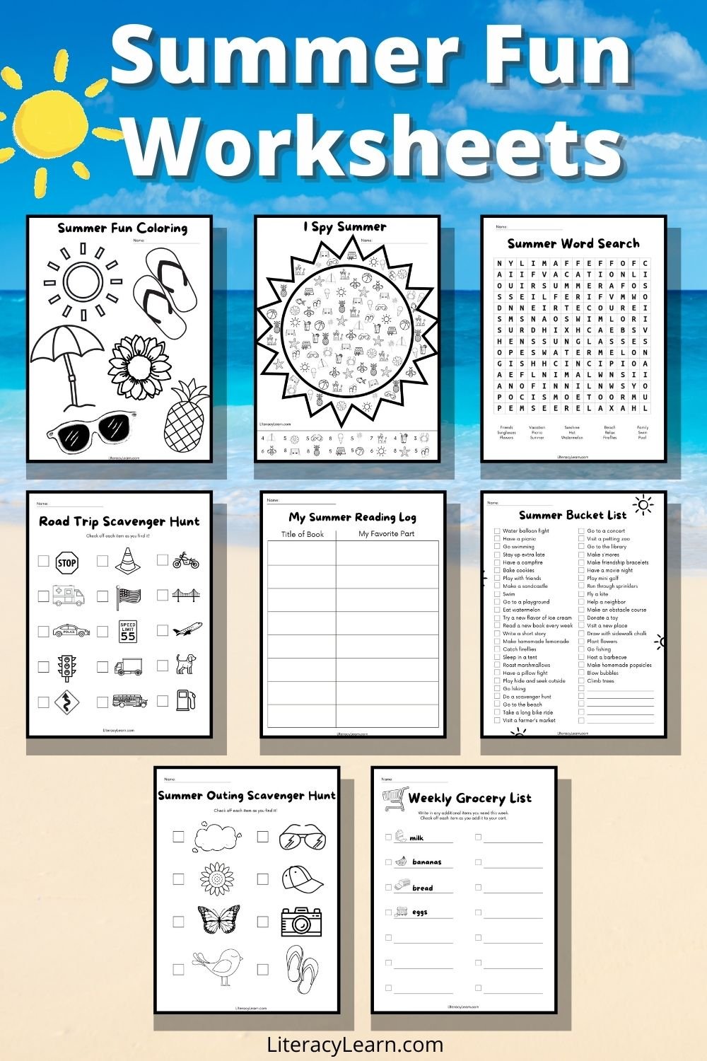 Best 45 Summer Is Here Worksheets Ideas 2