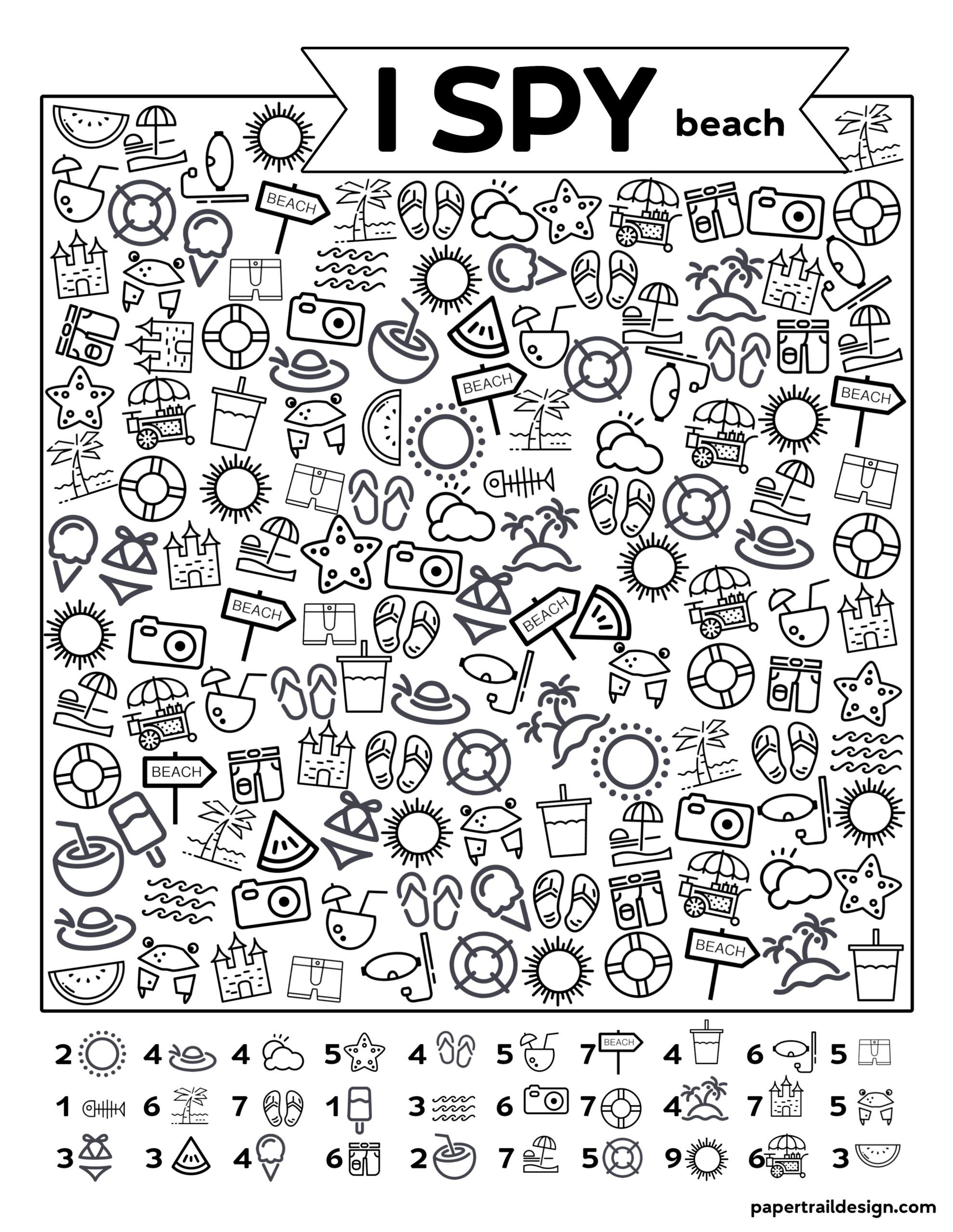 Best 45 Summer Ispy Worksheets Ideas 22