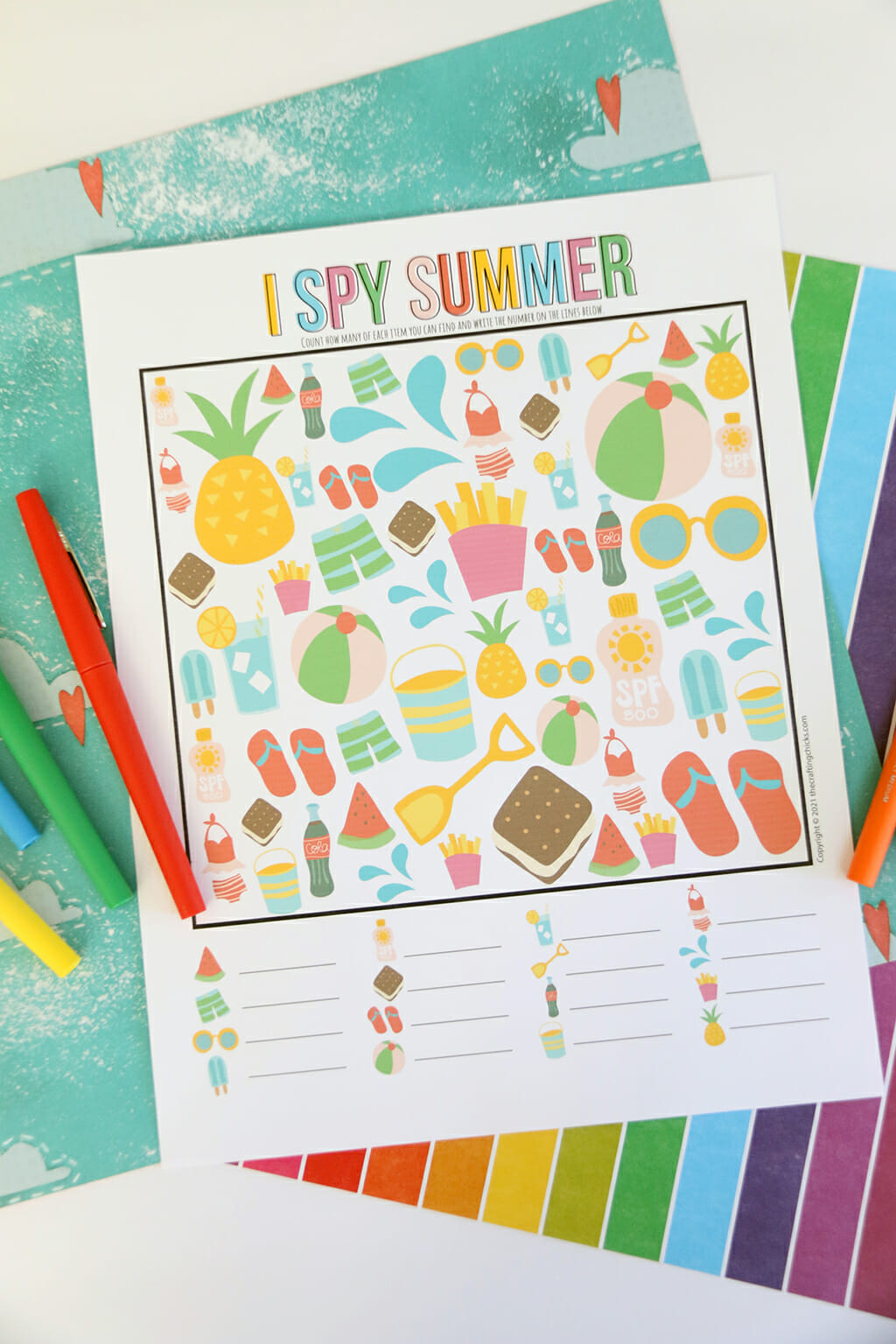 Best 45 Summer Ispy Worksheets Ideas 8