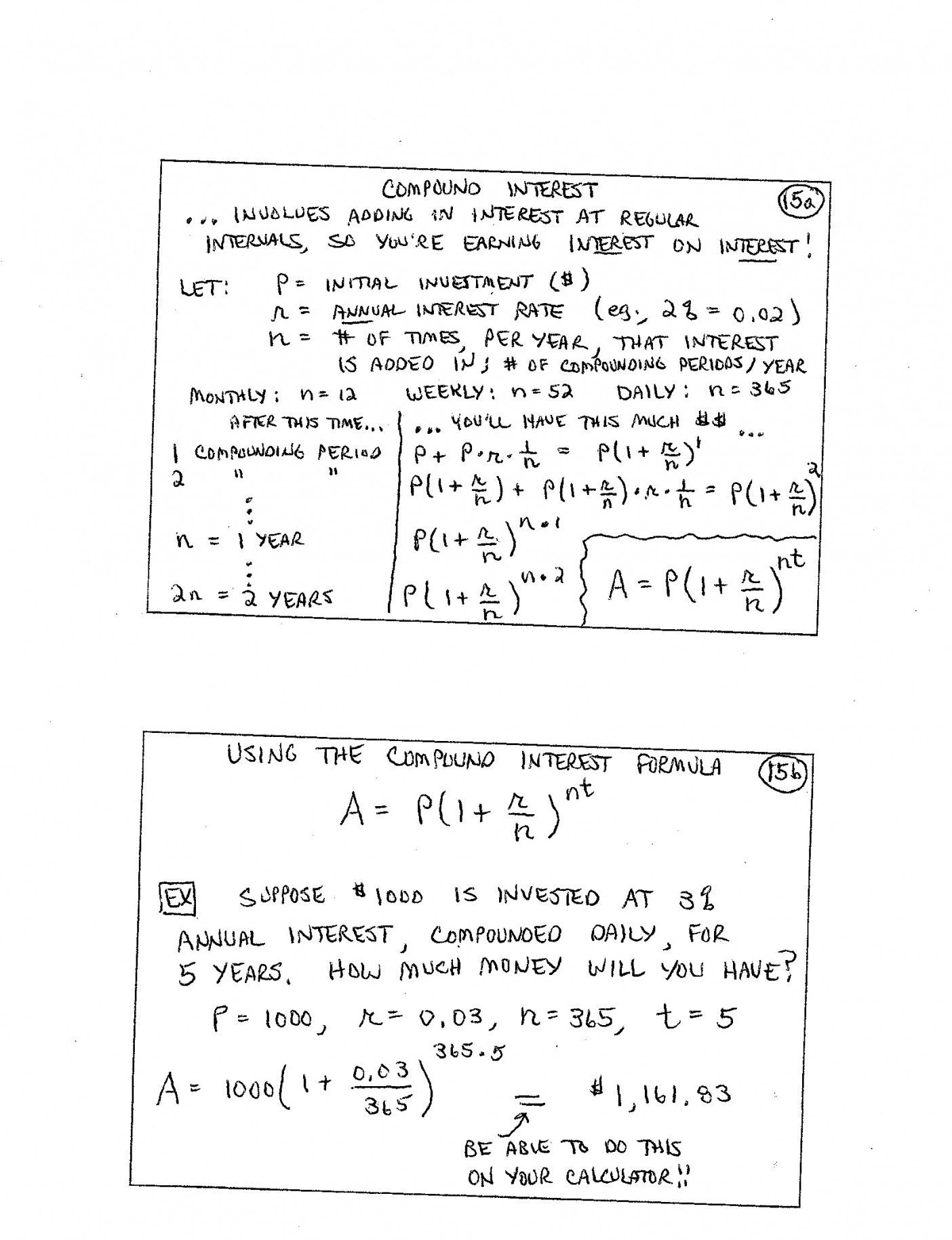 Best 50 Compound Interest Worksheets Ideas 41