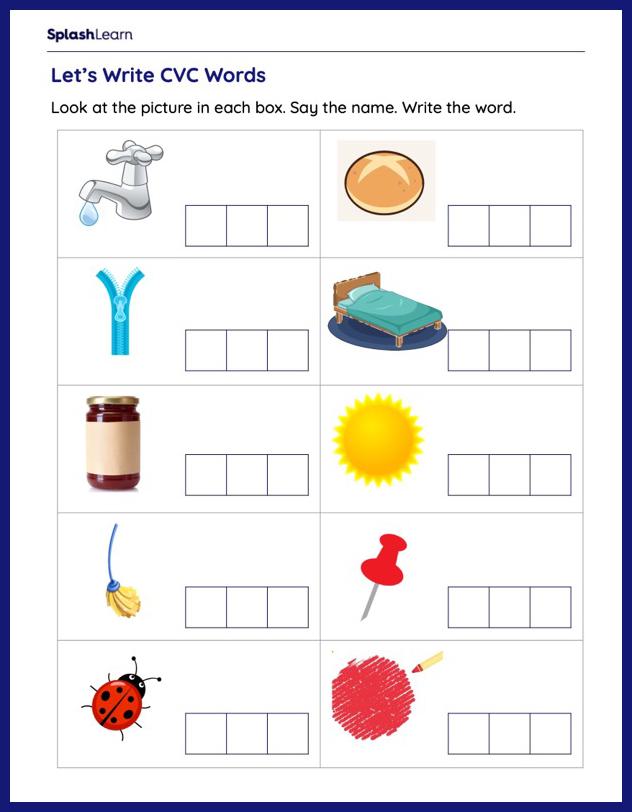 Best 50 Cvc Words Worksheets Ideas 15