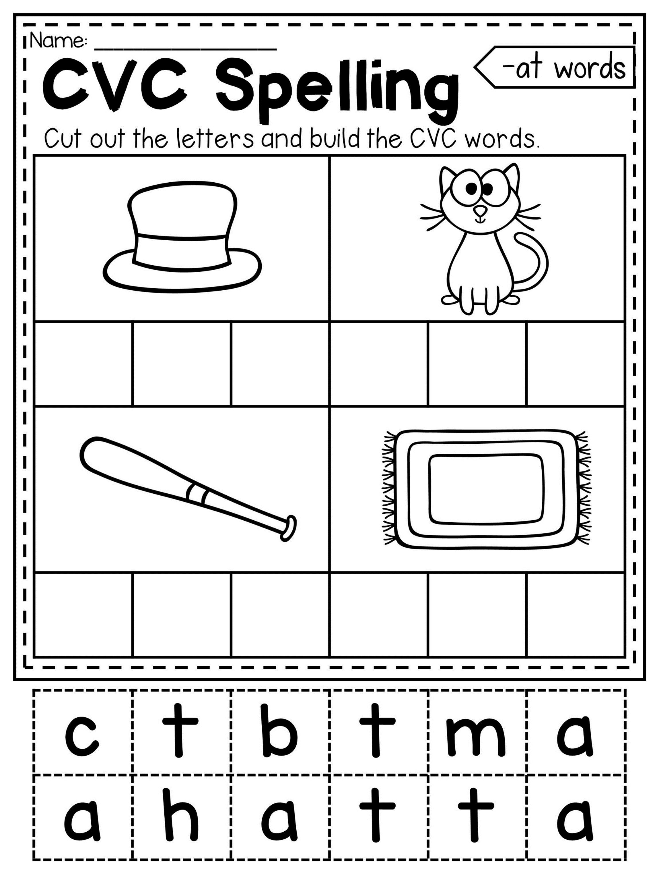 Best 50 Cvc Words Worksheets Ideas 32