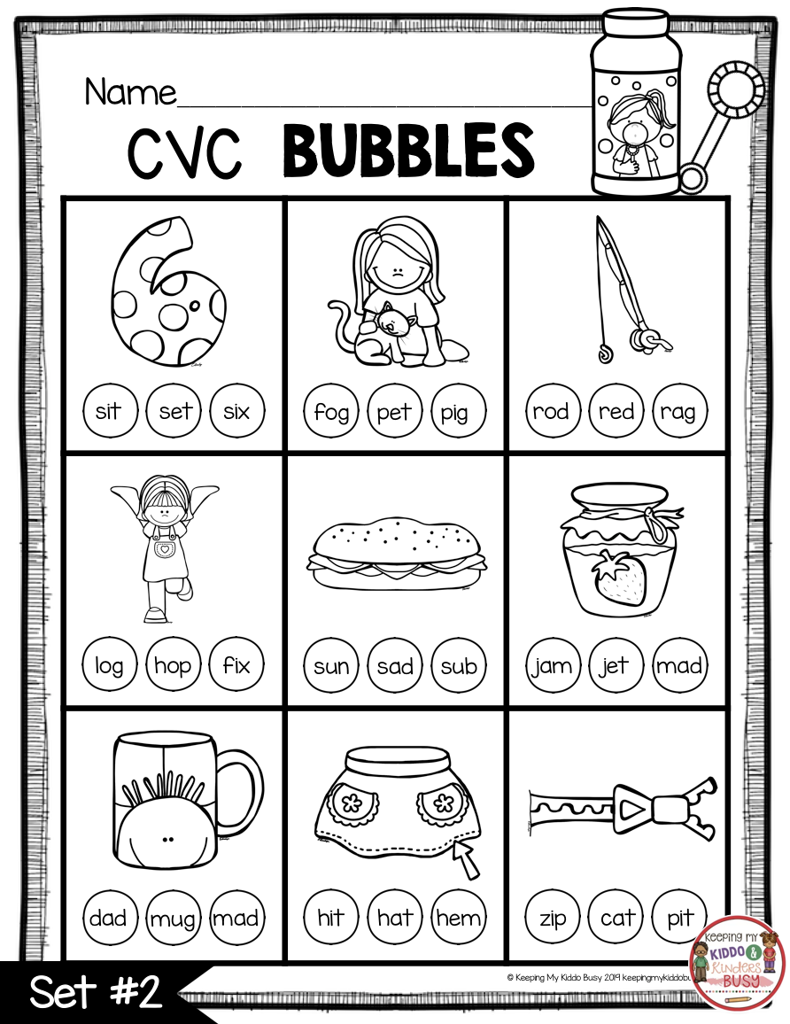 Best 50 Cvc Words Worksheets Ideas 34