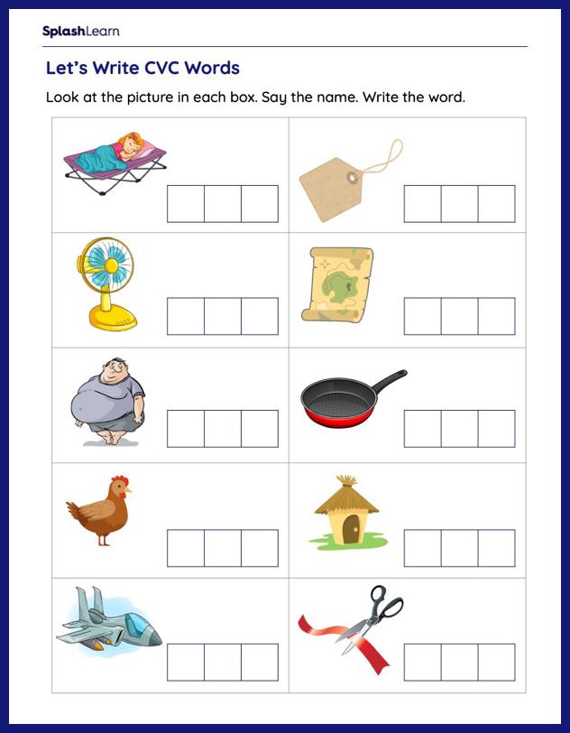 Best 50 Cvc Words Worksheets Ideas 35