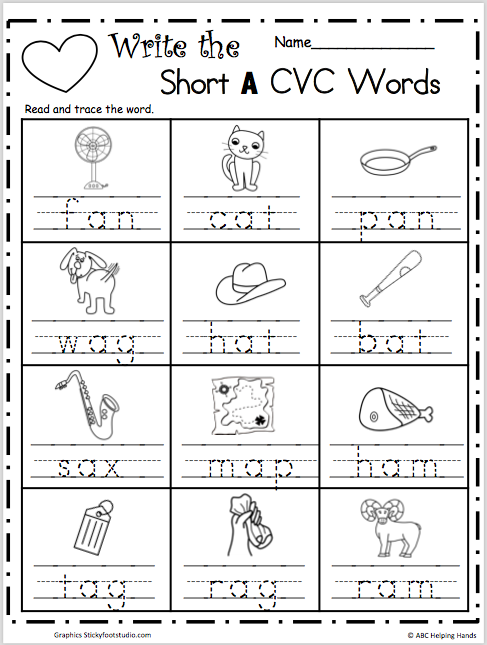 Best 50 Cvc Words Worksheets Ideas 45