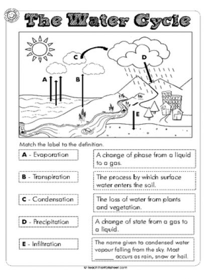 Best 50 Water Cycle Worksheets Ideas 11