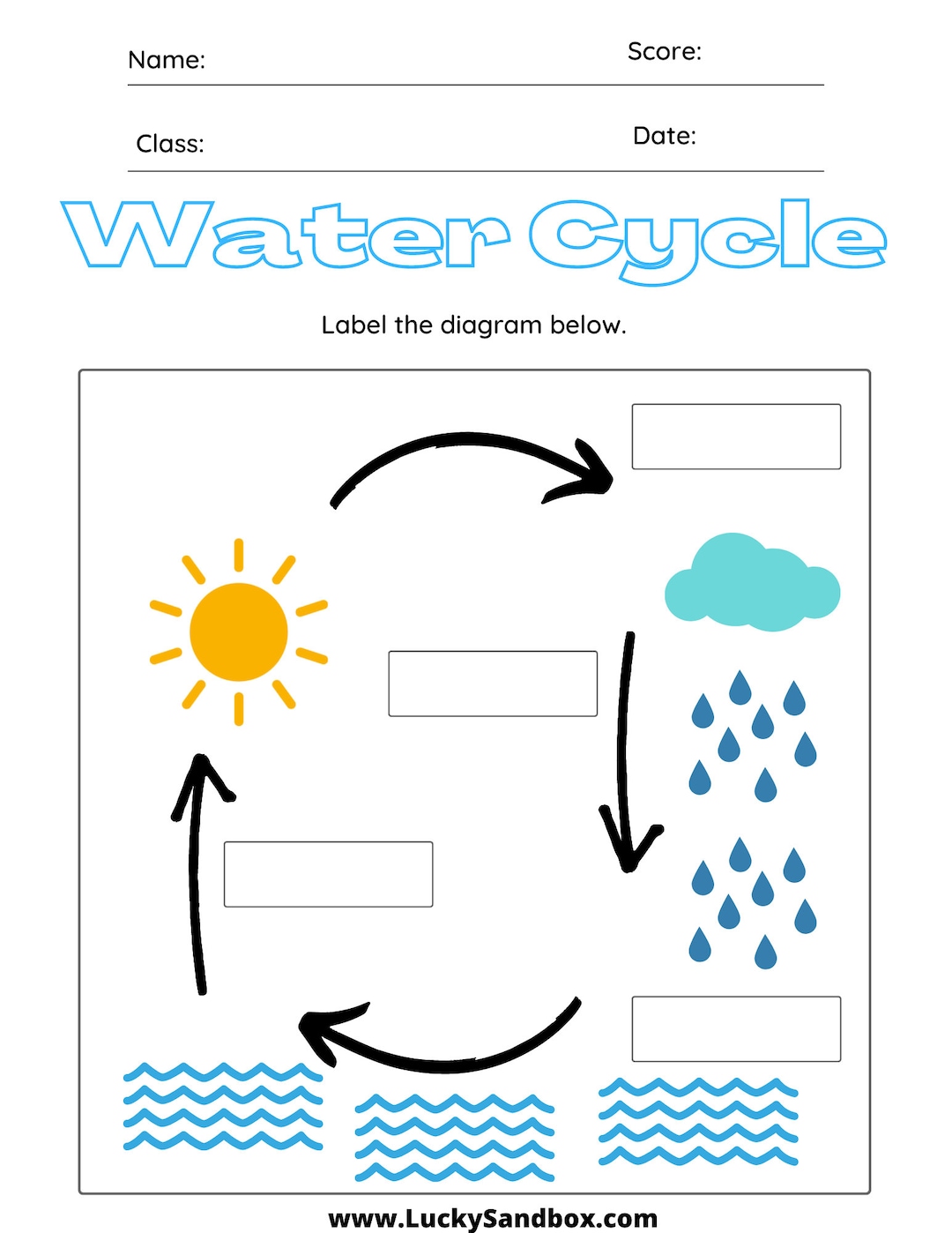 Best 50 Water Cycle Worksheets Ideas 31