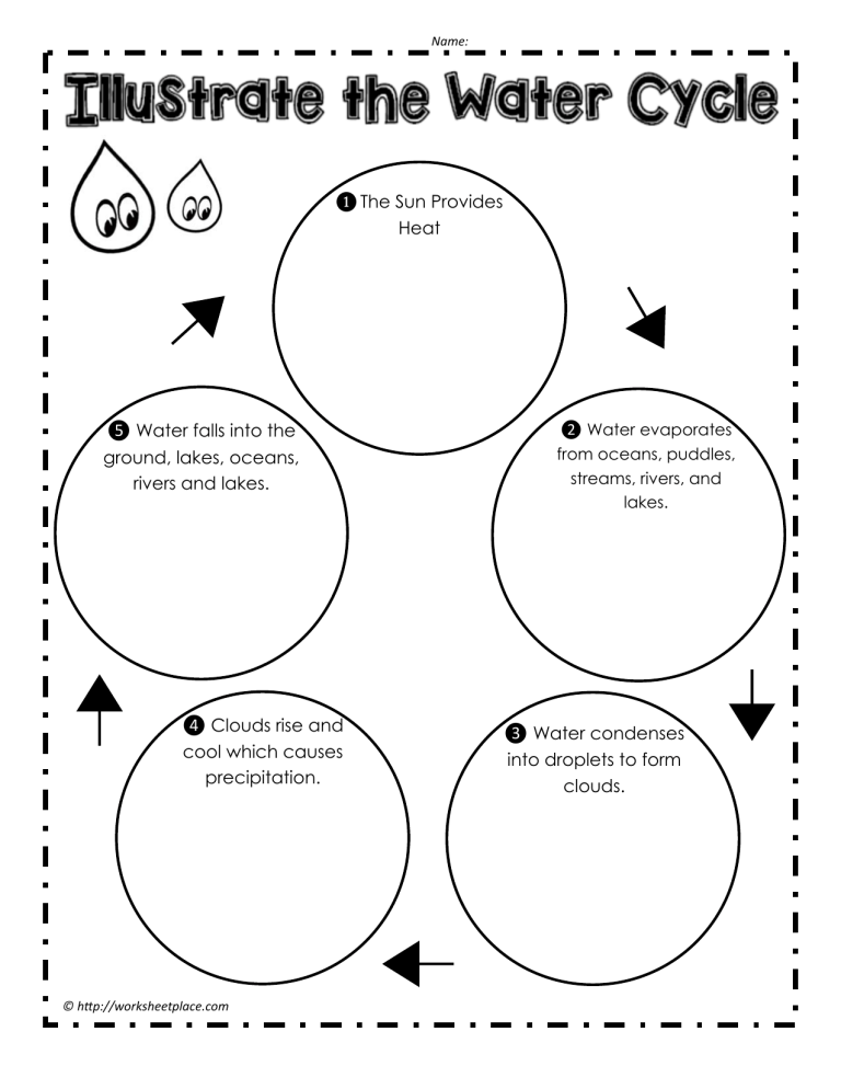 Best 50 Water Cycle Worksheets Ideas 50