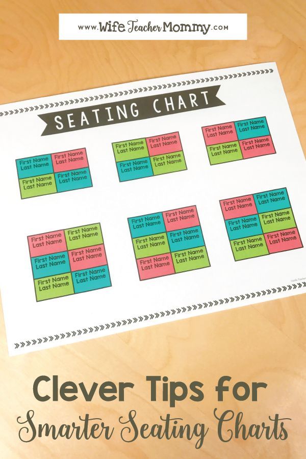 Get 85 Back-To-School Seating Chart Ideas 10