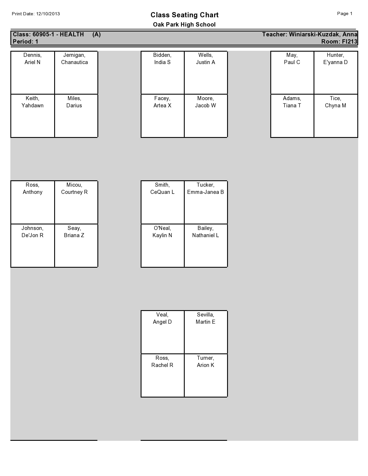 Get 85 Back-To-School Seating Chart Ideas 8