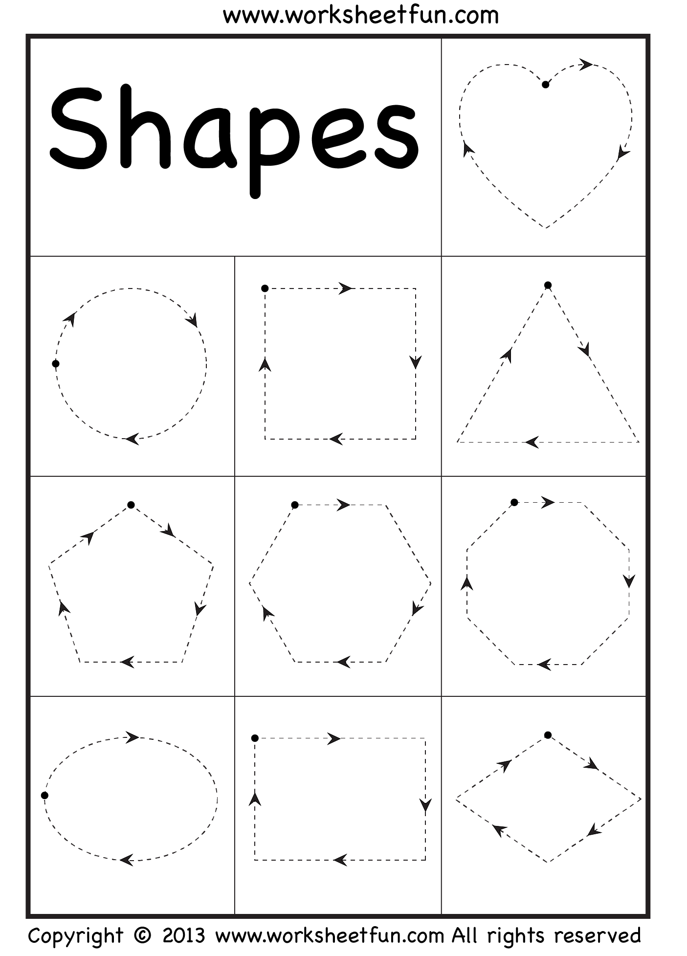 Get 85 Back-To-School Shapes Worksheets Ideas 11