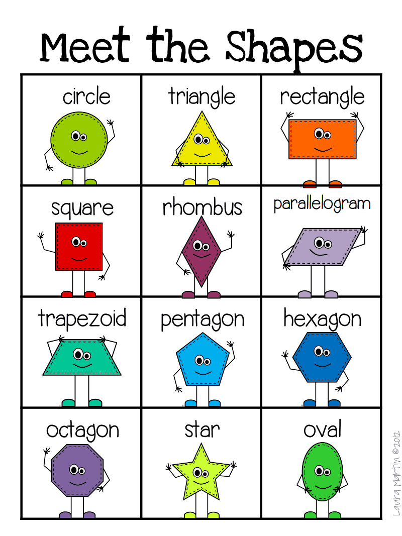 Get 85 Back-To-School Shapes Worksheets Ideas 3