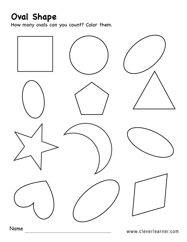 Get 85 Back-To-School Shapes Worksheets Ideas 7