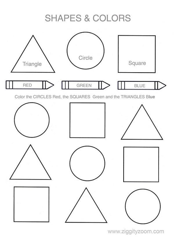 Get 85 Back-To-School Shapes Worksheets Ideas 76