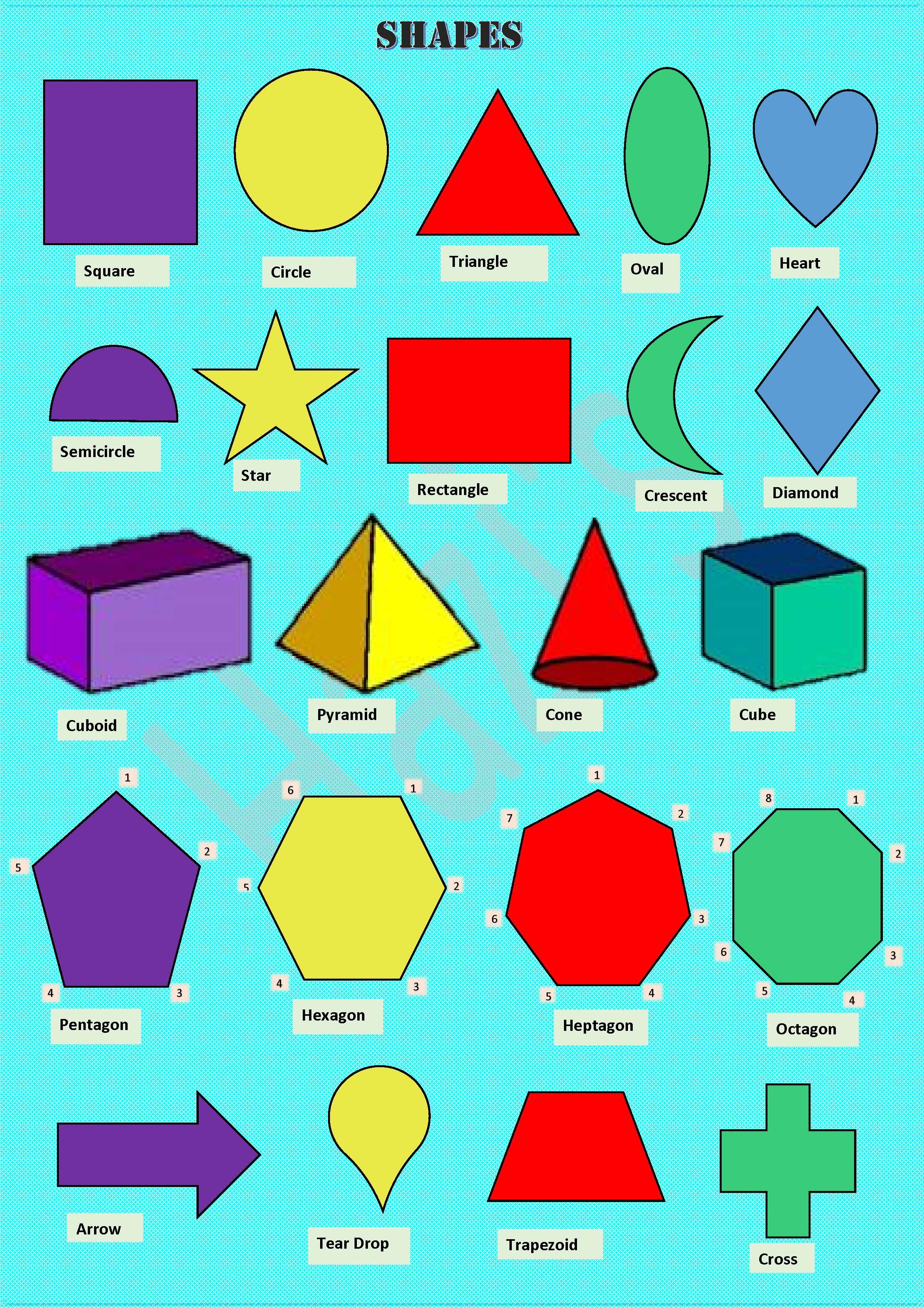 Get 85 Back-To-School Shapes Worksheets Ideas 84