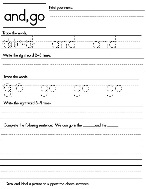 Get 85 Kindergarten Sight Words Worksheets Ideas 25