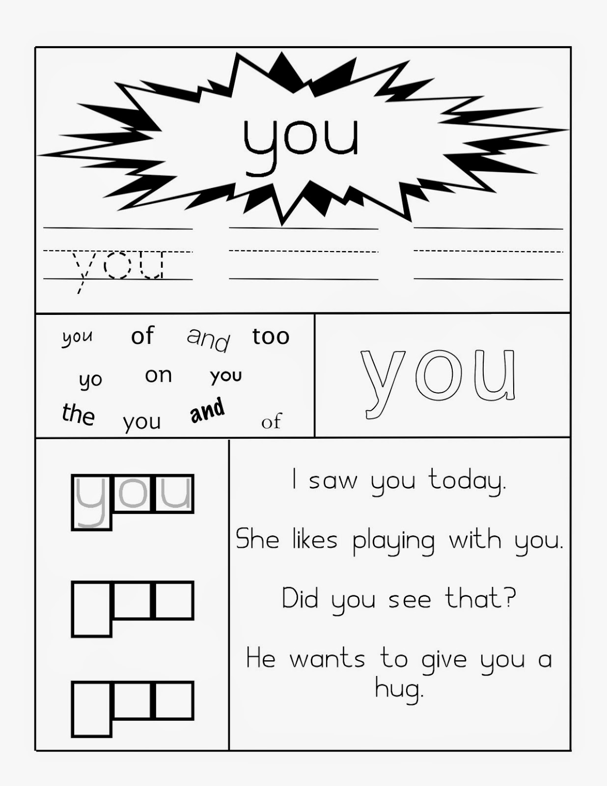 Get 85 Kindergarten Sight Words Worksheets Ideas 6