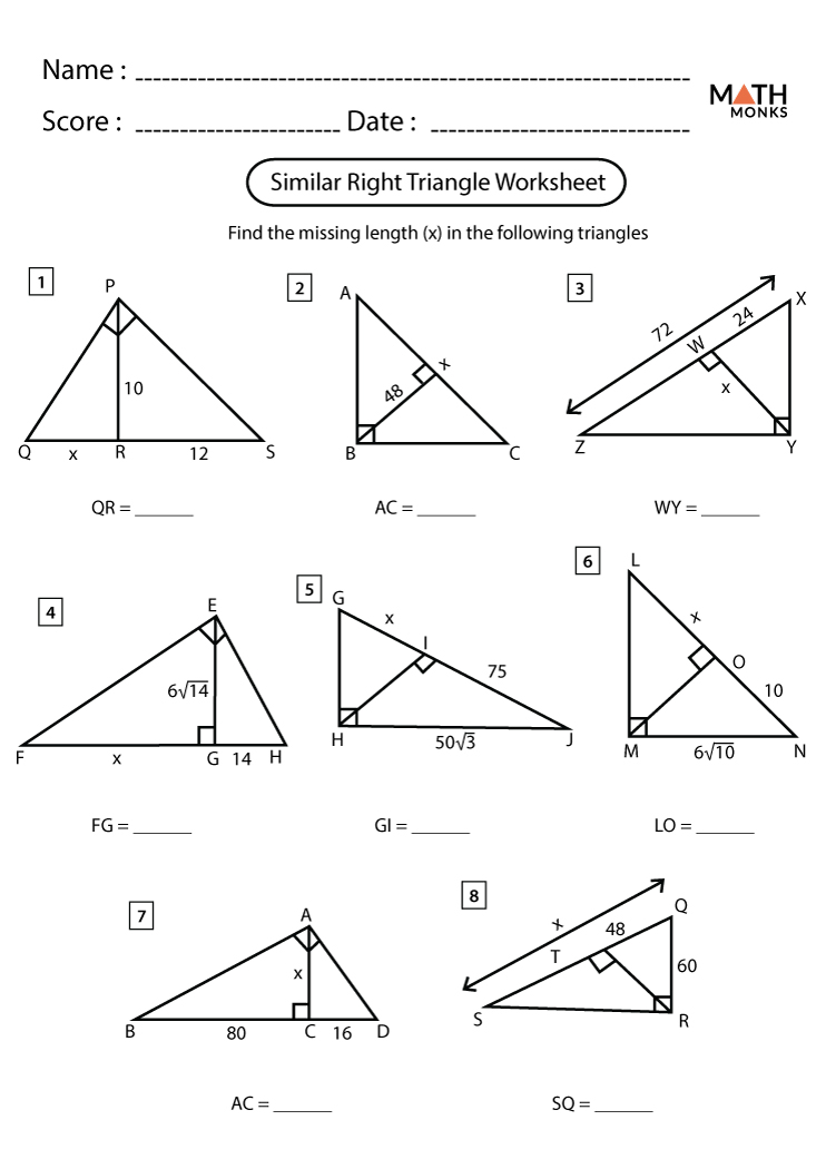 Get 85 Special Right Triangles Worksheets Ideas 55