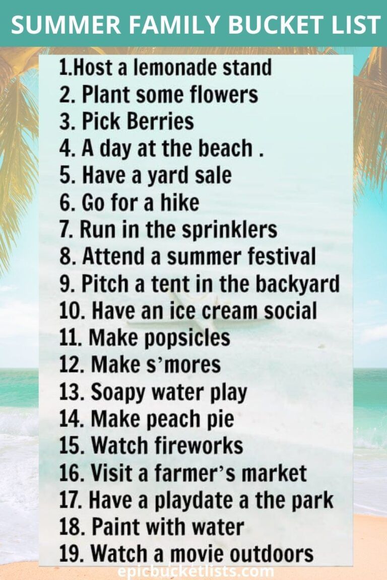 Get 85 Summer Family Activities Ideas 35