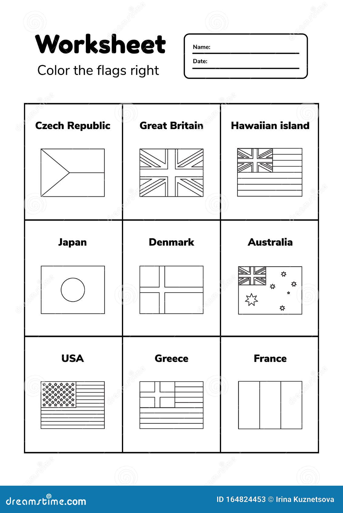 Get 85 Summer Flag Worksheets Ideas 11