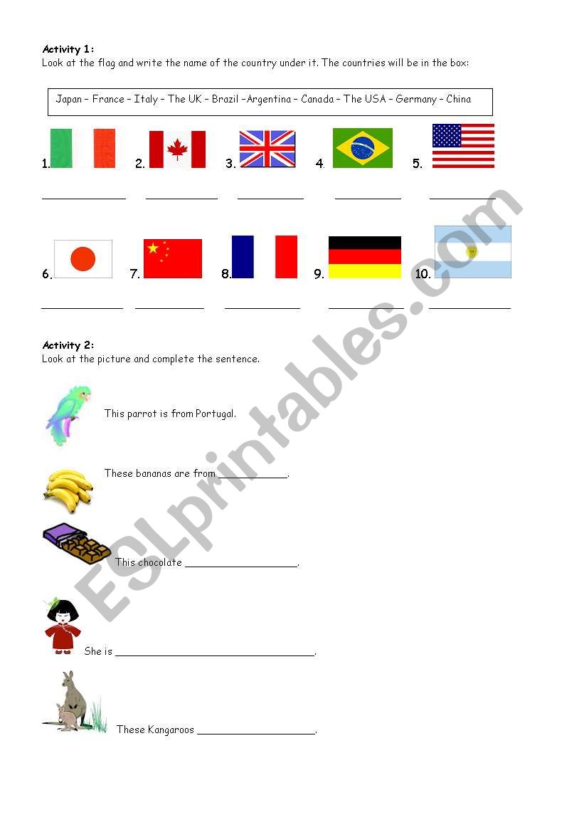 Get 85 Summer Flag Worksheets Ideas 17