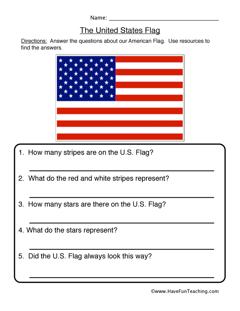 Get 85 Summer Flag Worksheets Ideas 25