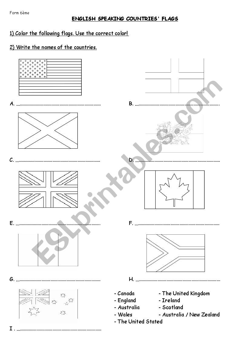 Get 85 Summer Flag Worksheets Ideas 85