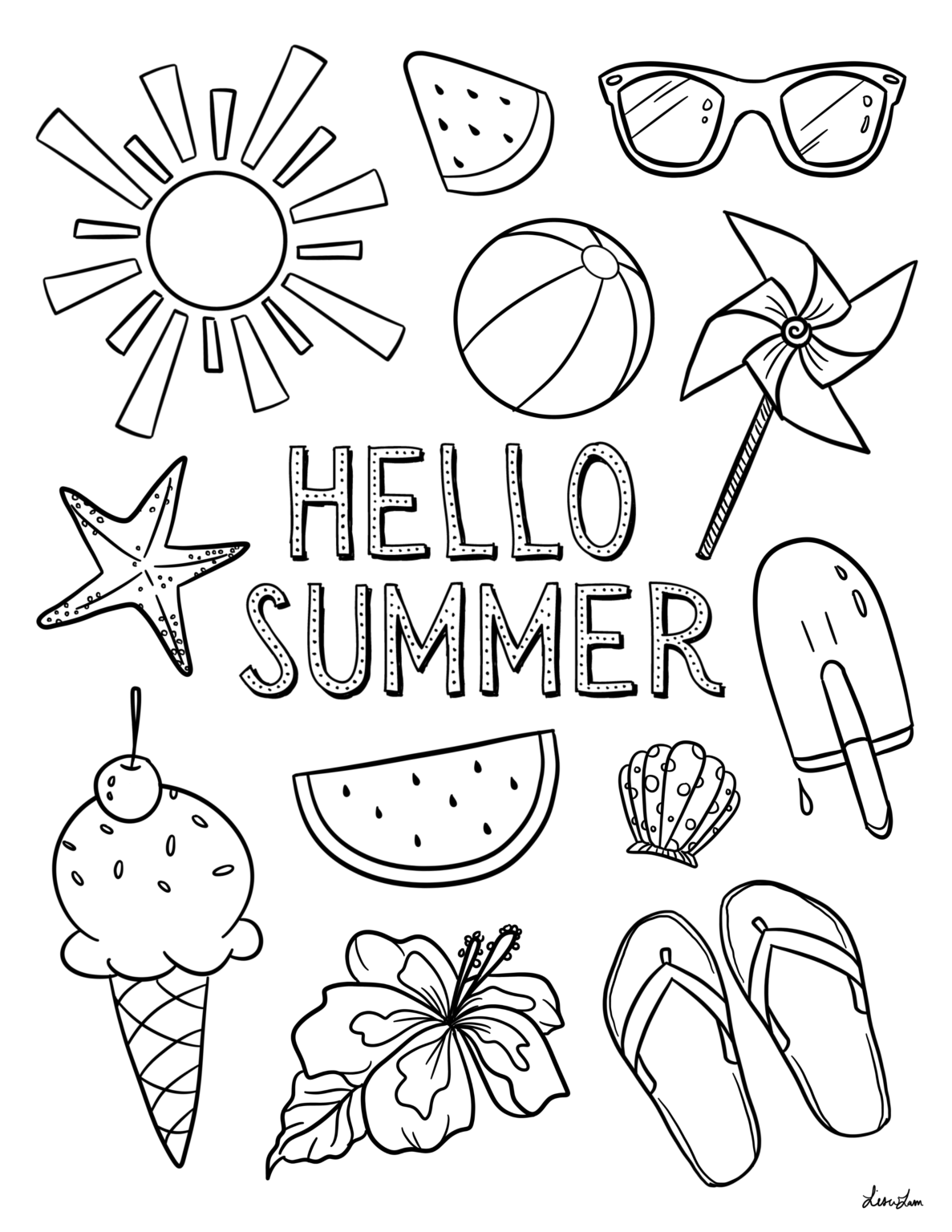 Get 85 Summer Solstice Coloring Pages Ideas 15