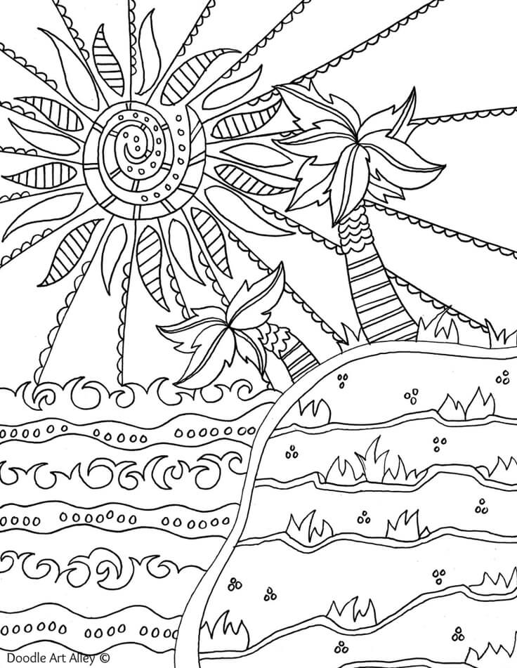 Get 85 Summer Solstice Coloring Pages Ideas 58