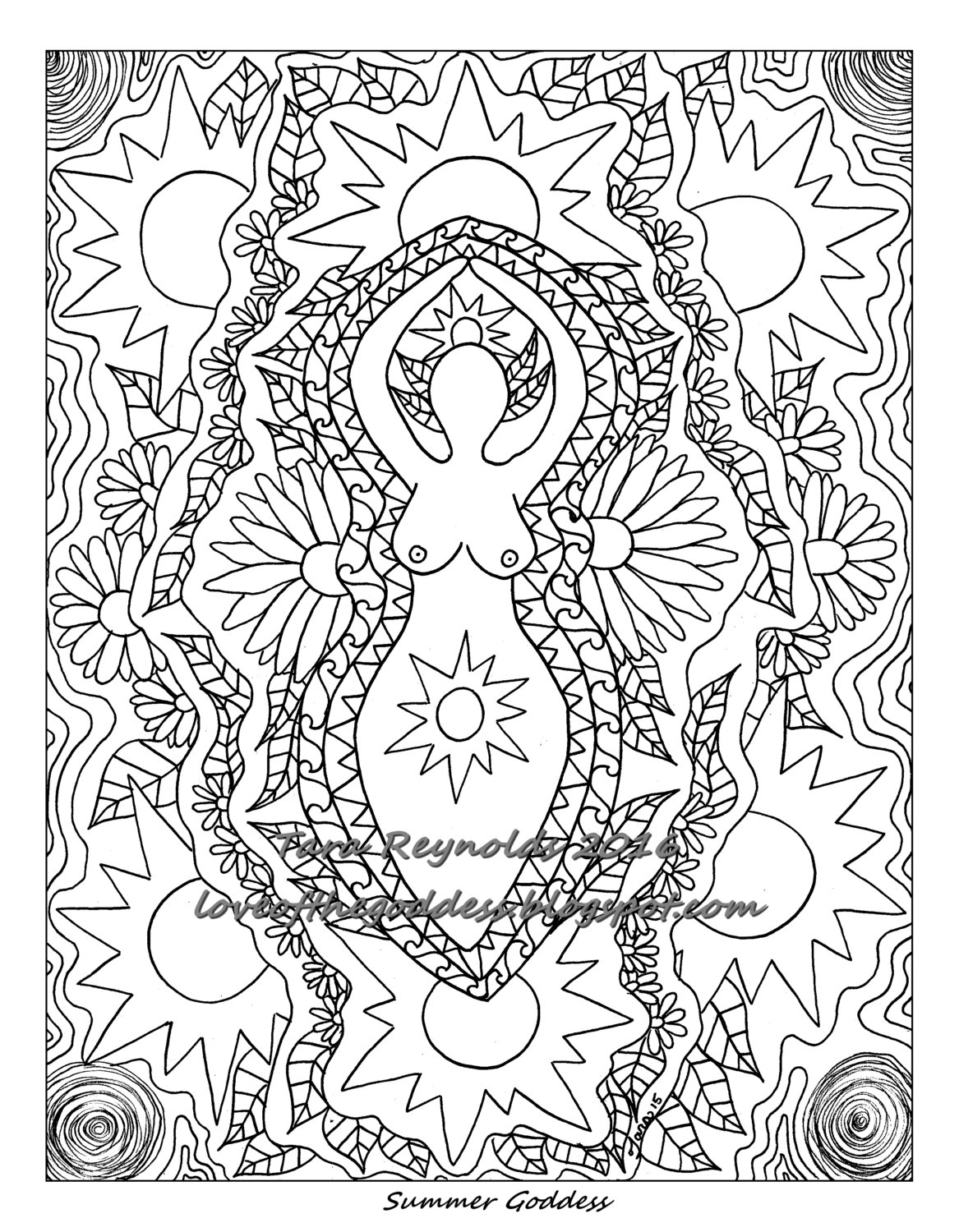 Get 85 Summer Solstice Coloring Pages Ideas 6