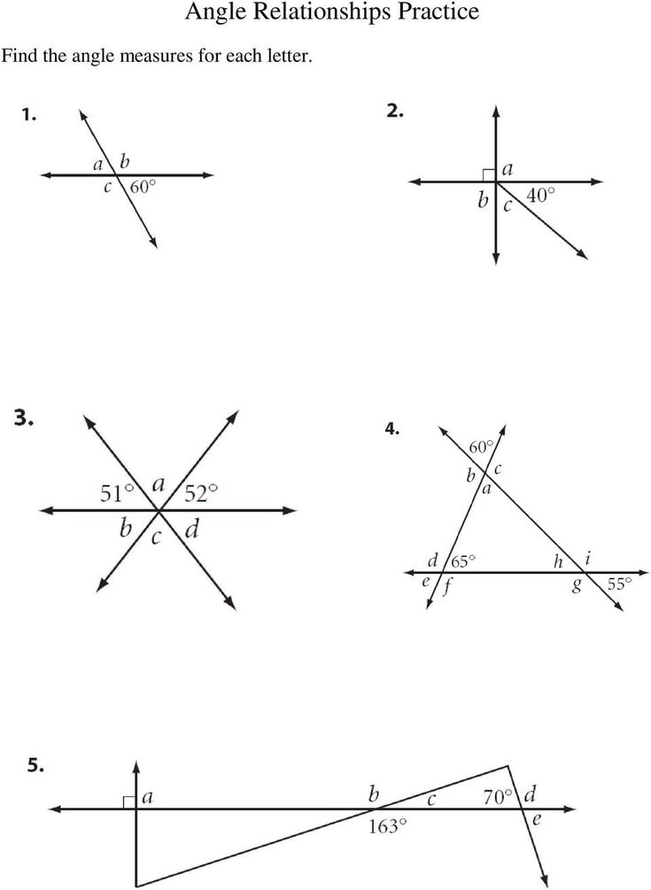 Save 60 Angle Relationships Worksheets Ideas 35