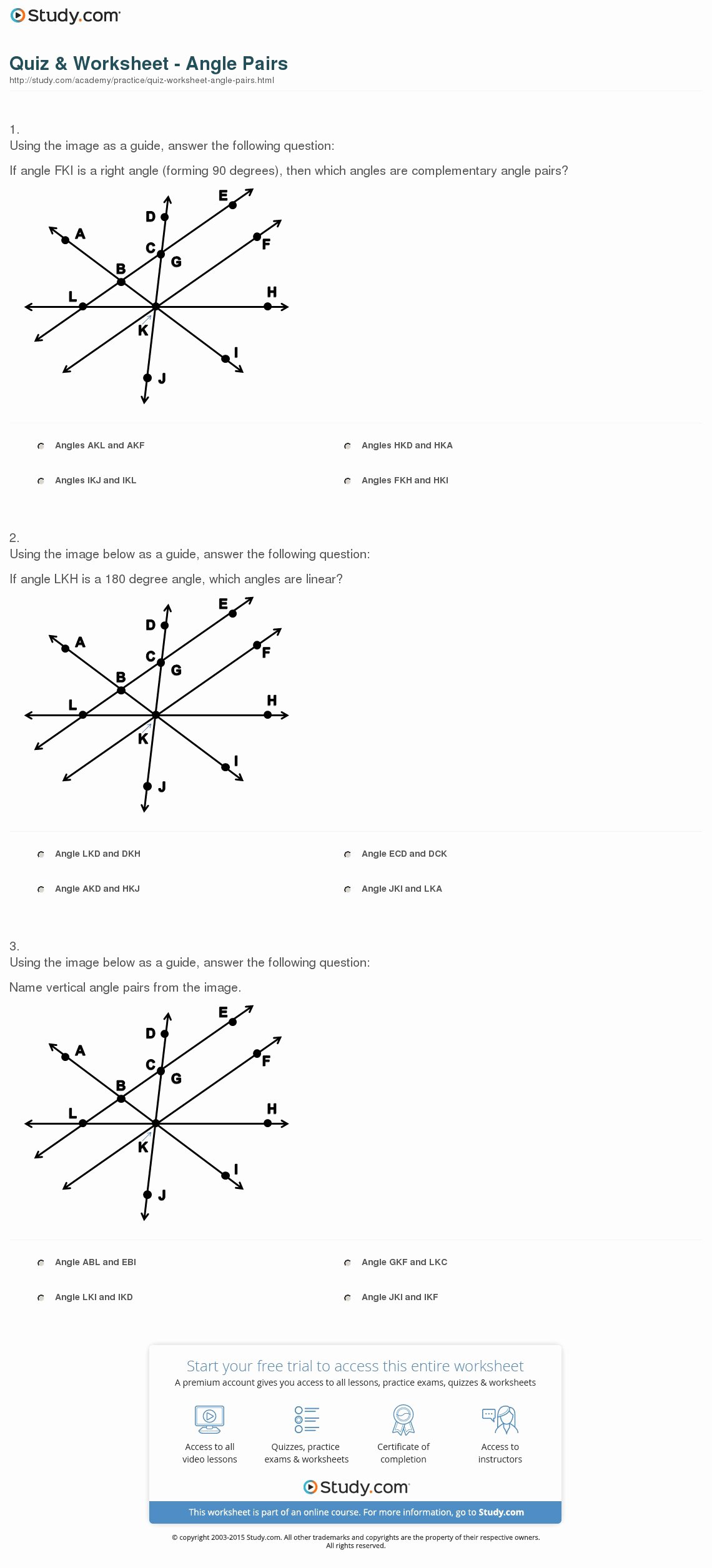 Save 60 Angle Relationships Worksheets Ideas 38