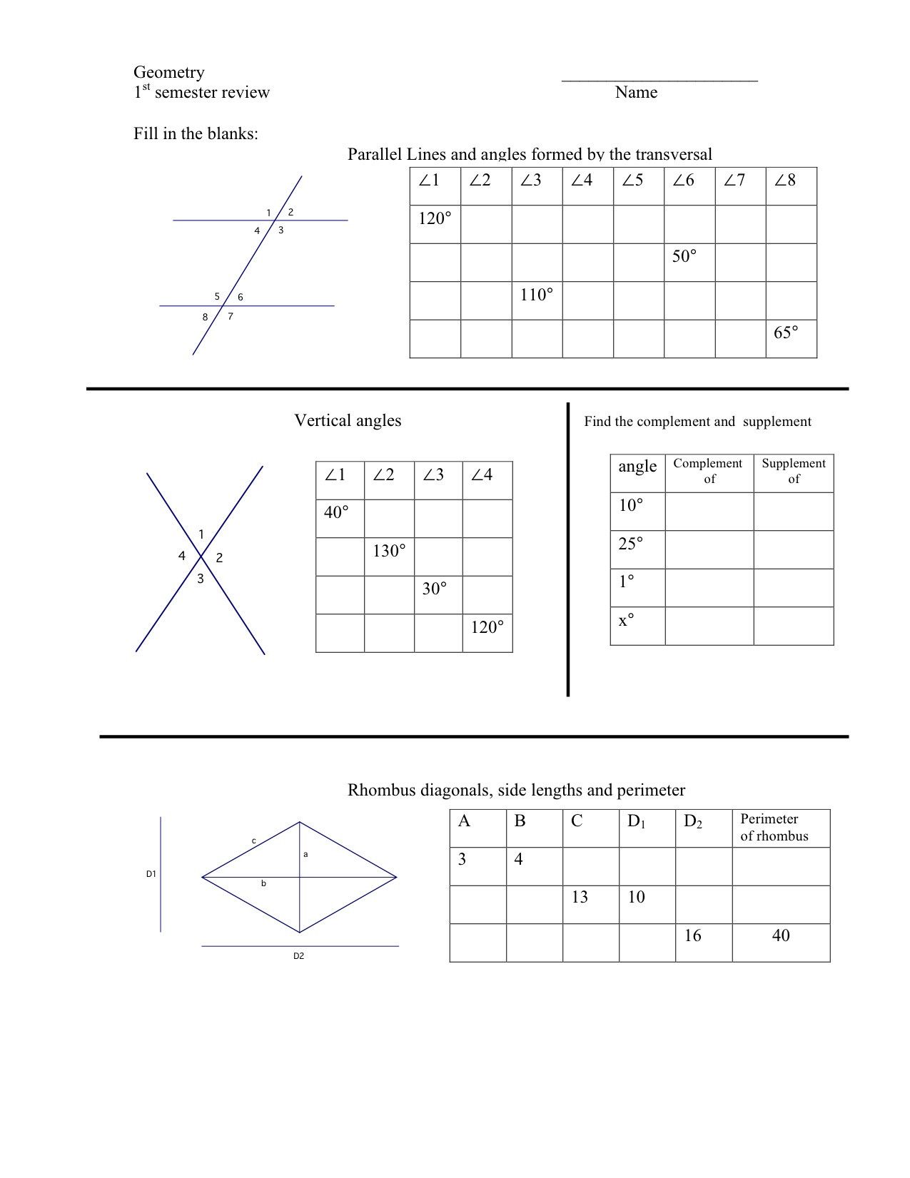 Save 60 Angle Relationships Worksheets Ideas 53