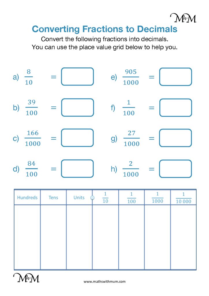 Save 60 Fractions To Decimals Worksheets Ideas 50