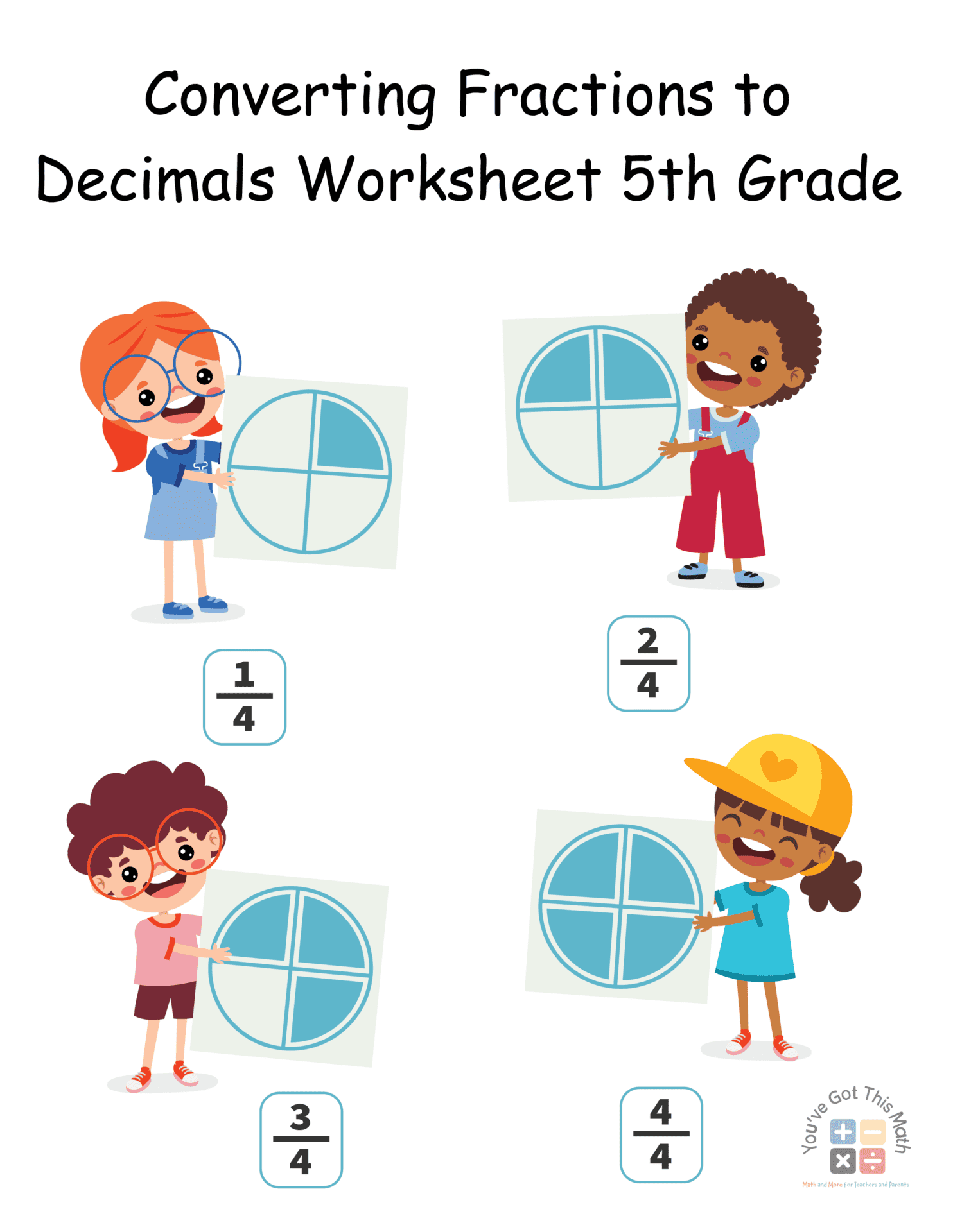 Save 60 Fractions To Decimals Worksheets Ideas 56