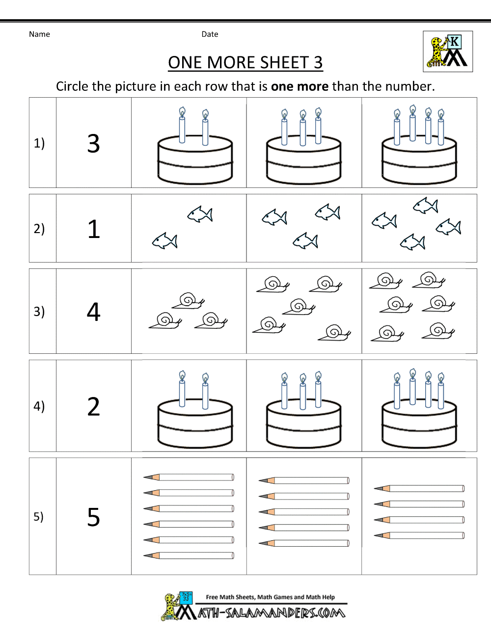 Save 60 Math For Kindergarten Worksheets Ideas 10