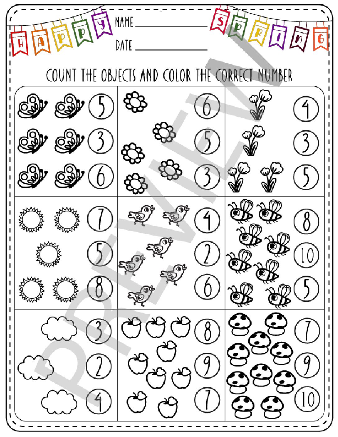 Save 60 Math For Kindergarten Worksheets Ideas 15