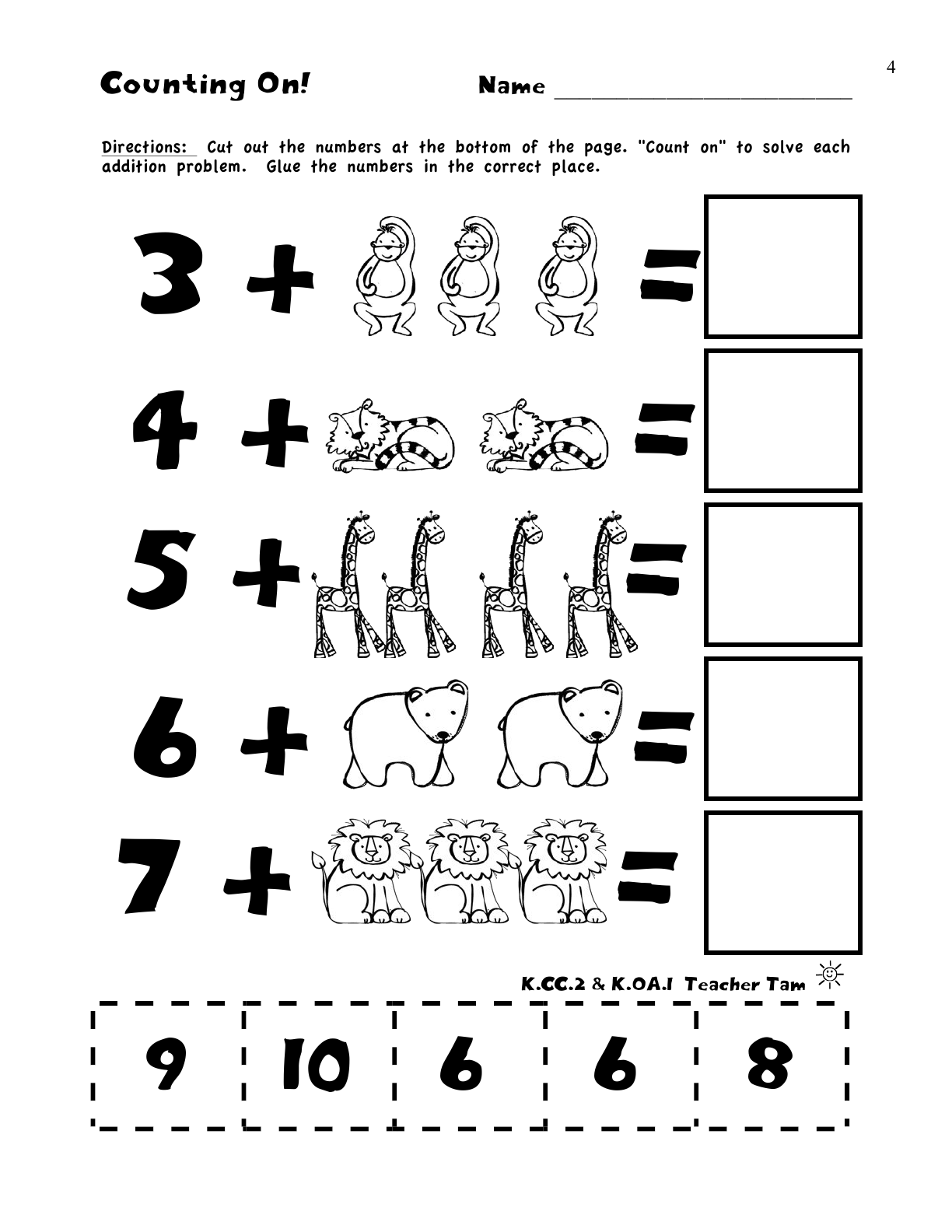 Save 60 Math For Kindergarten Worksheets Ideas 8