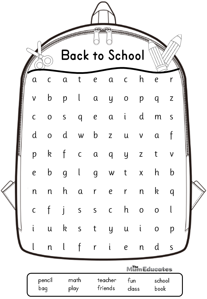 Best 45 Back To School Fun Worksheets Ideas 24