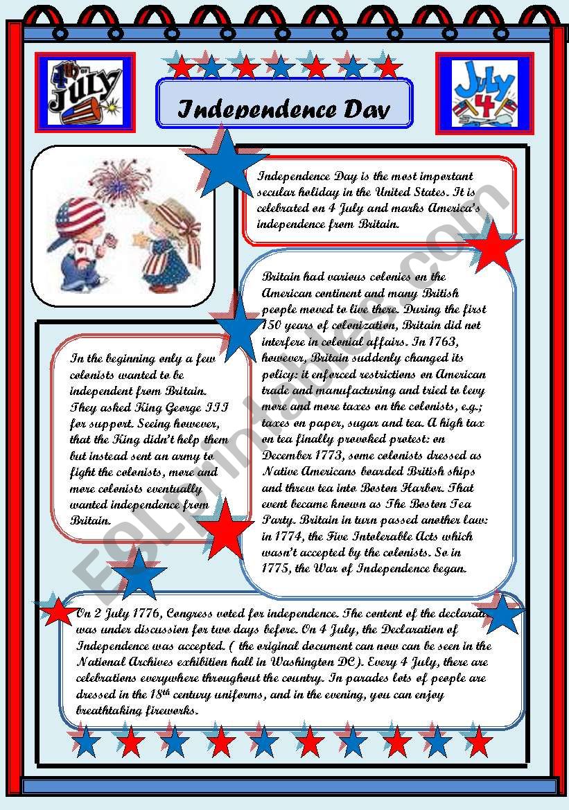 Best 45 Independence Day Worksheet Ideas 31