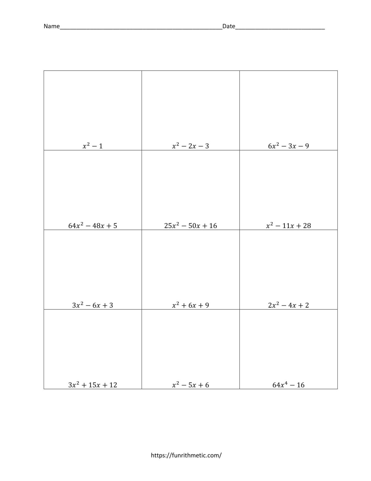 Best 45 Multiplying Binomials Worksheets Ideas 18